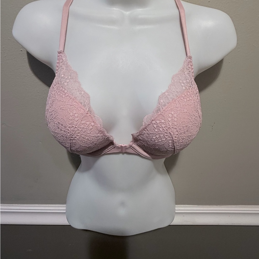 PINK Victoria's Secret Lace Bralette in Light Pink